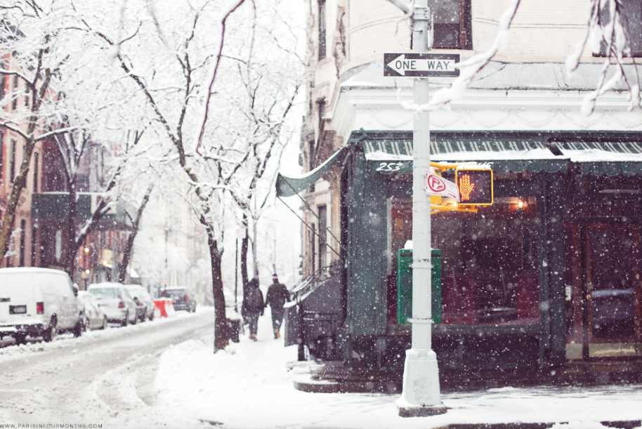 Снег в Нью-Йорке 5