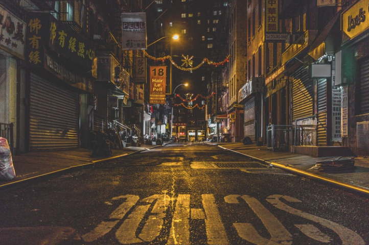 Пустые улицы Нью-Йорка-2